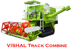 VISHAL Peregrine - Grain Care Track Combine Harvester